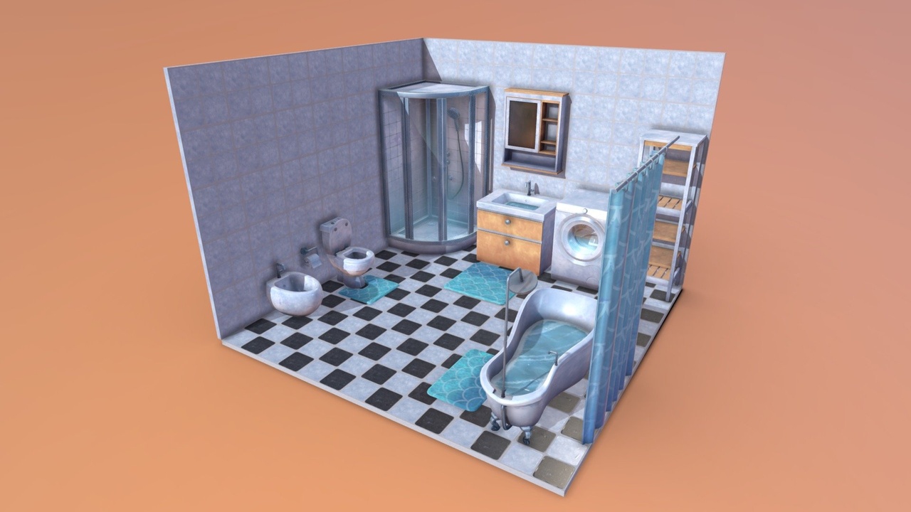 Media 1 for listing Bathroom | Stylized Pack