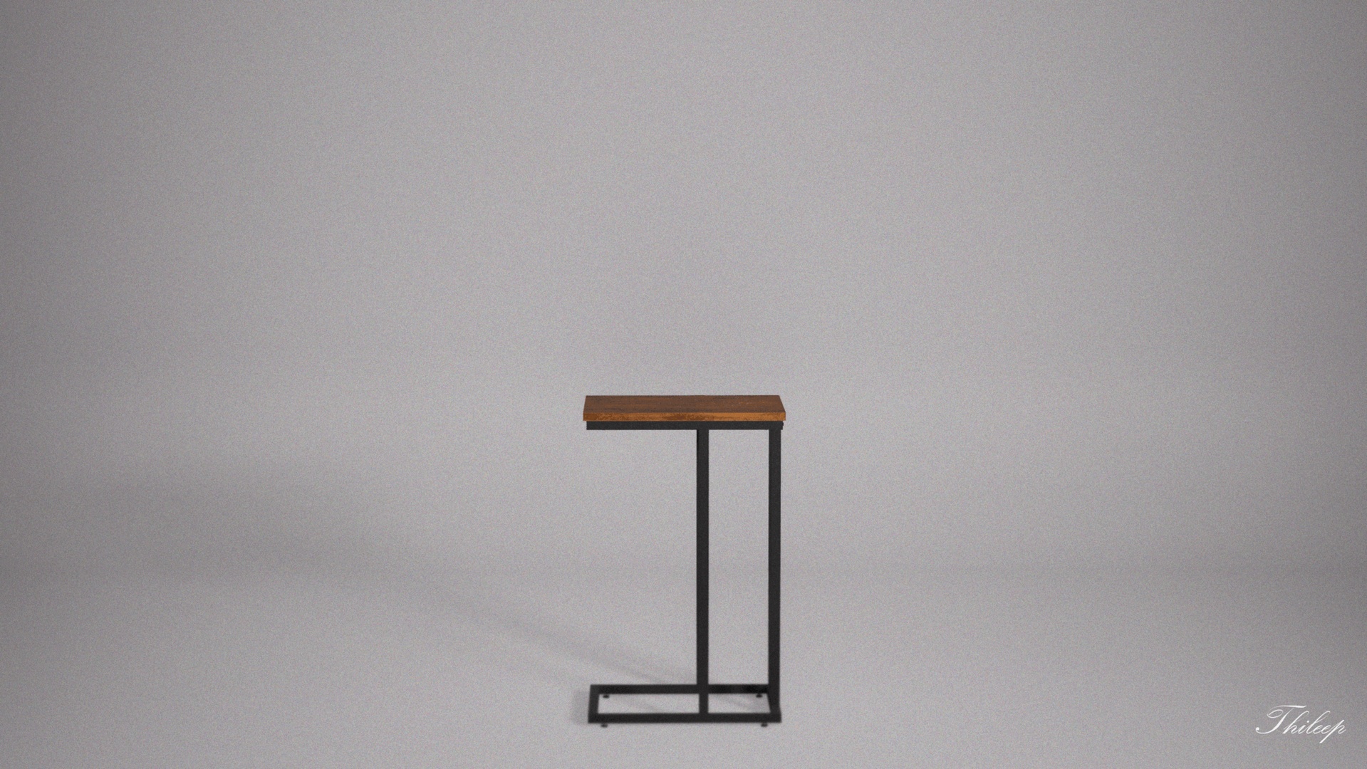 Media 1 for listing Wood Metal C-Table