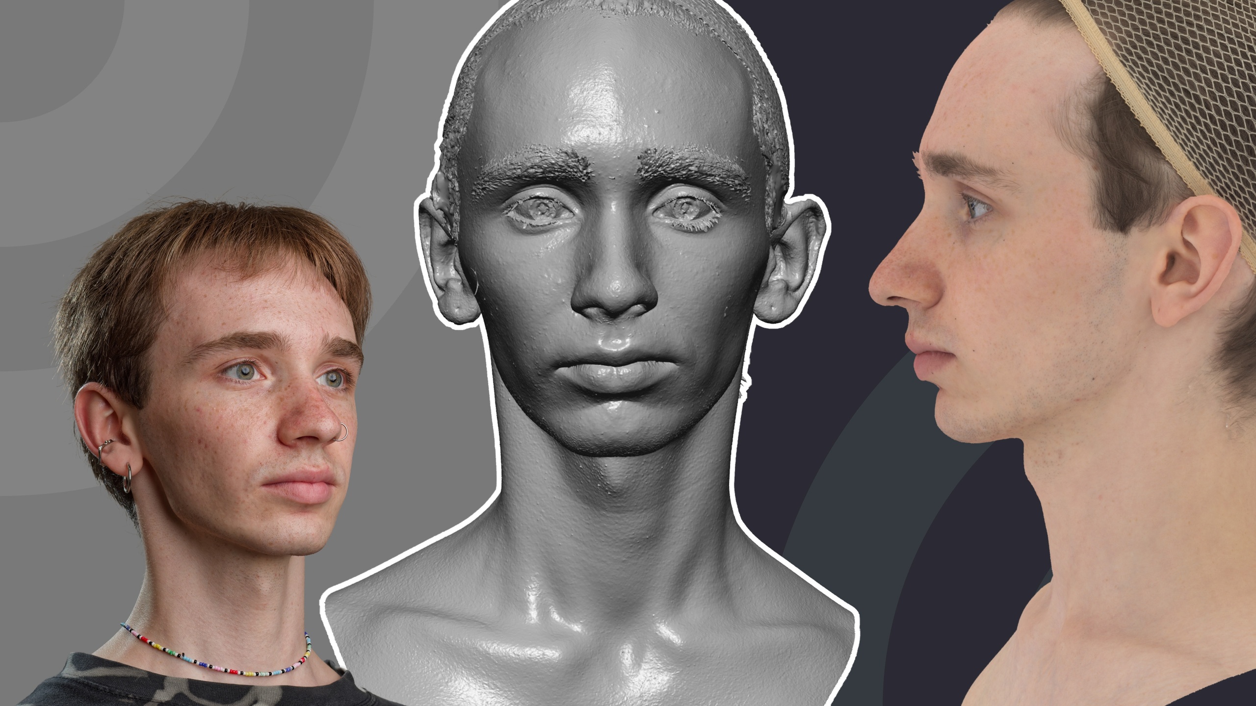 Media 1 for listing Head · Neutral · 0046 · Male · 21