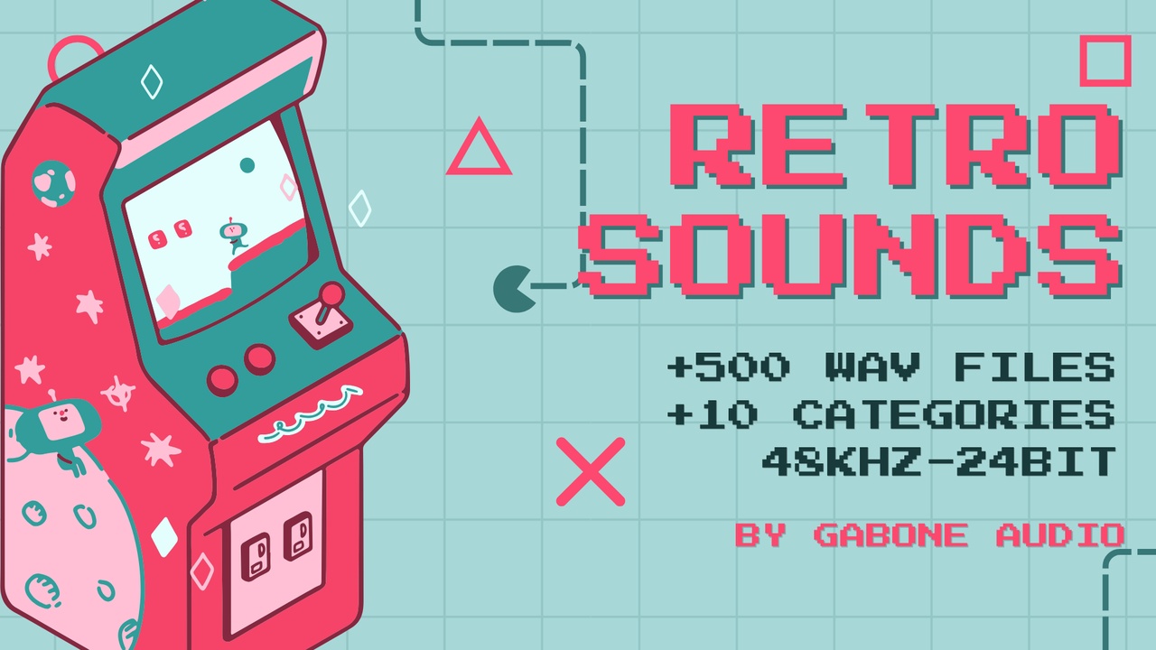 Media 1 for listing Retro Sounds | +500 wav files