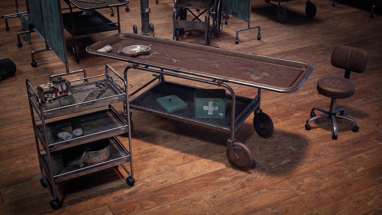 Media 1 for listing Abandoned Hospital Equipment Pack