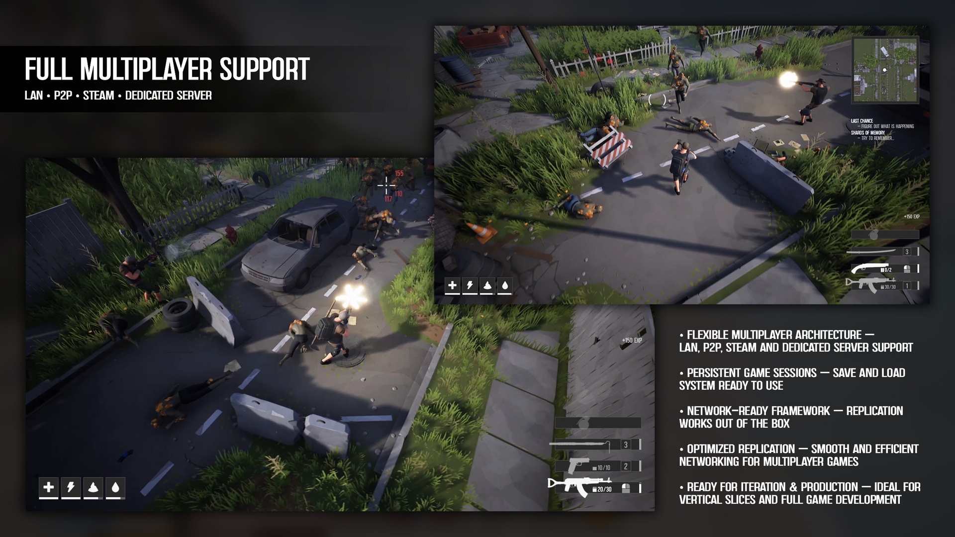 Easy TopDown Template V2.1 | Survival Action Shooter Top Down RPG 제품 등록을 위한 미디어 1개