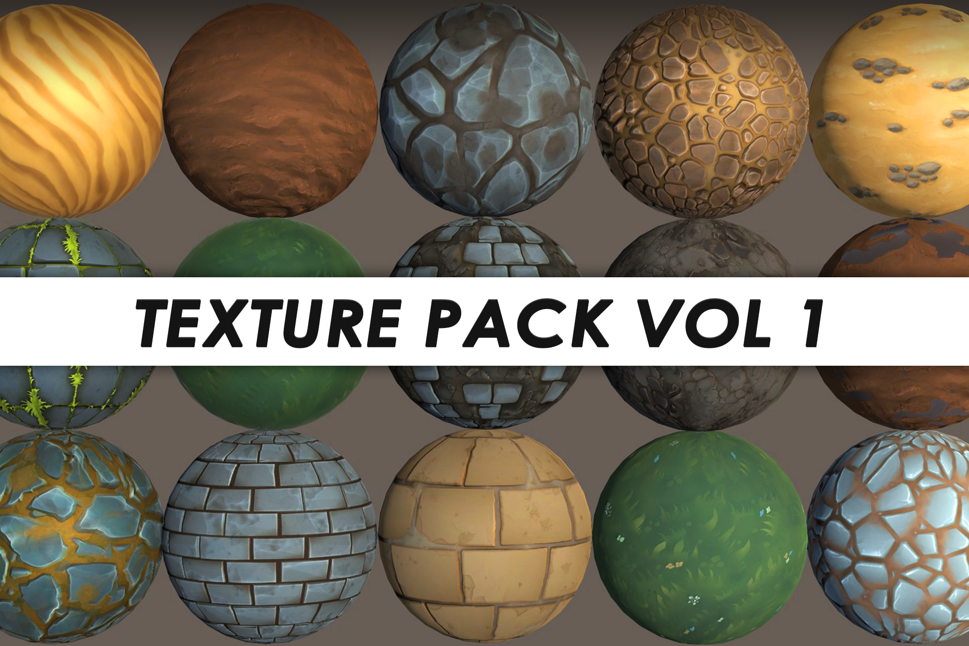 Stylized Textures - Pack Vol 1 | Fab