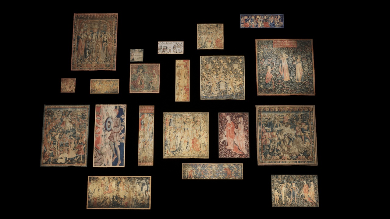 Media 1 for listing Medieval Tapestries/Carpets (Medieval Props/Assets)