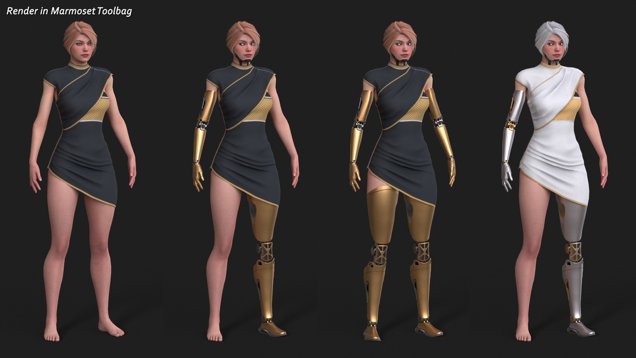 Media 1 for listing Cyber Girl R35 Pack