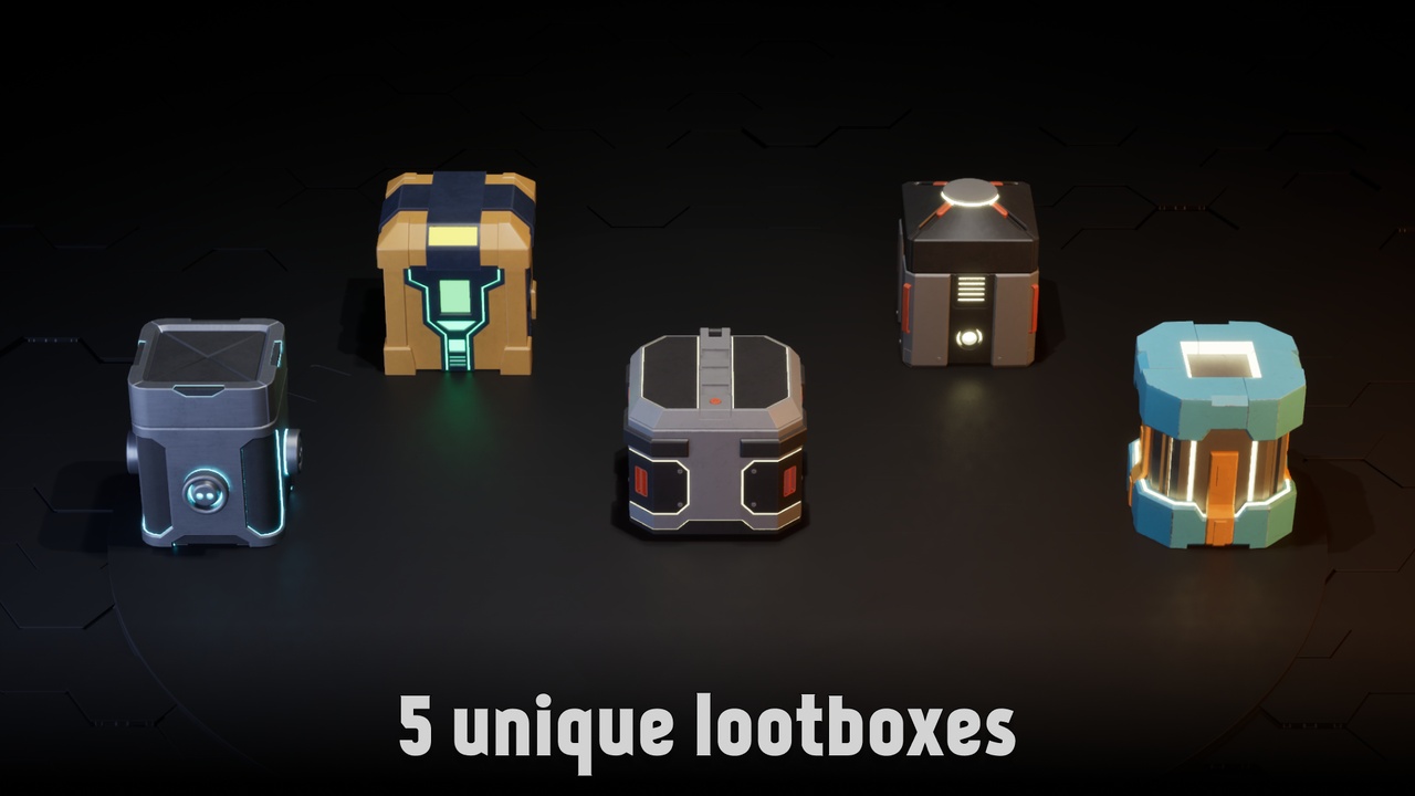 Media 1 for listing Sci-Fi Lootboxes