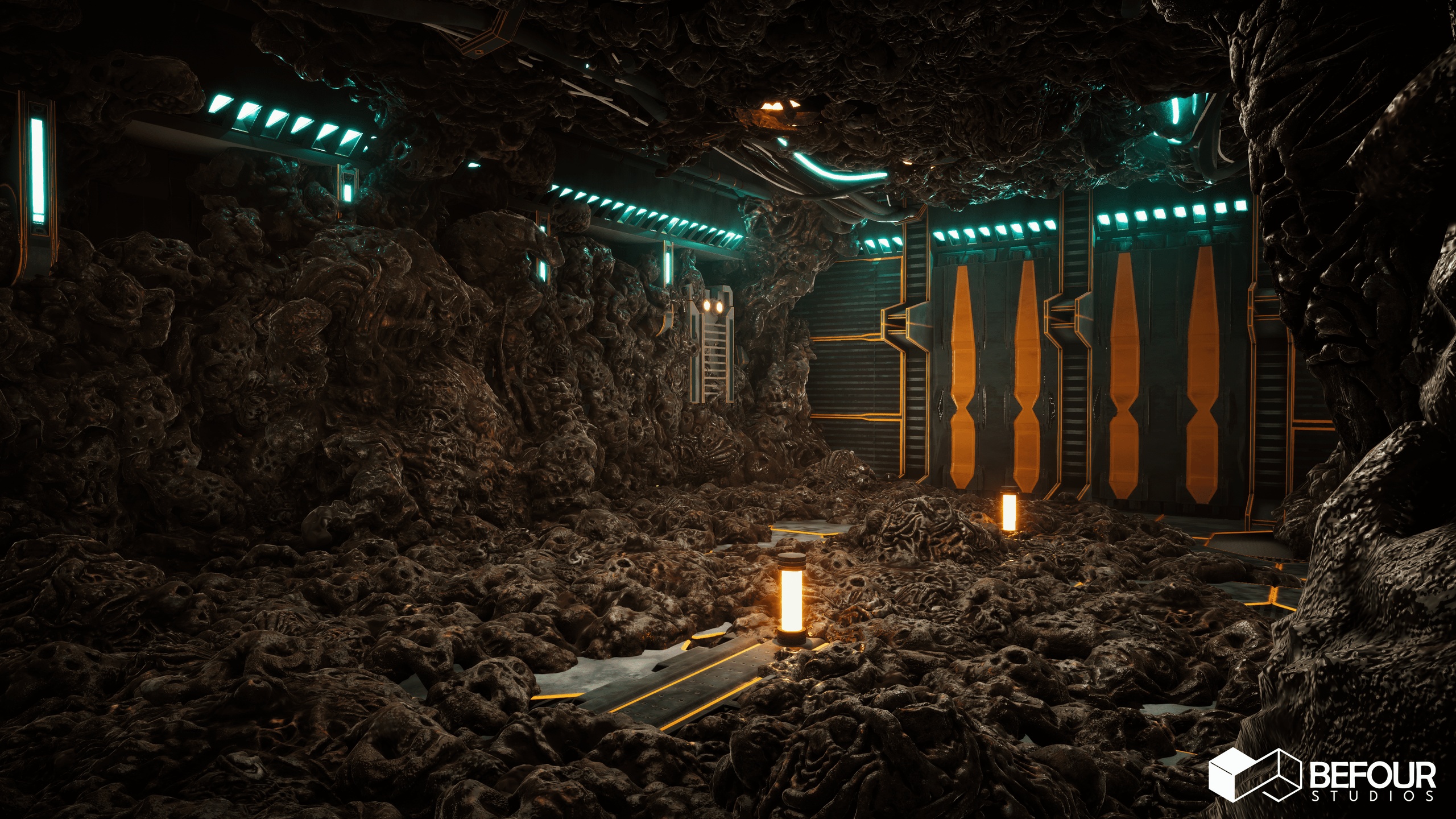 Media 1 for listing Bio Horror / Sci-fi Environment - Unity