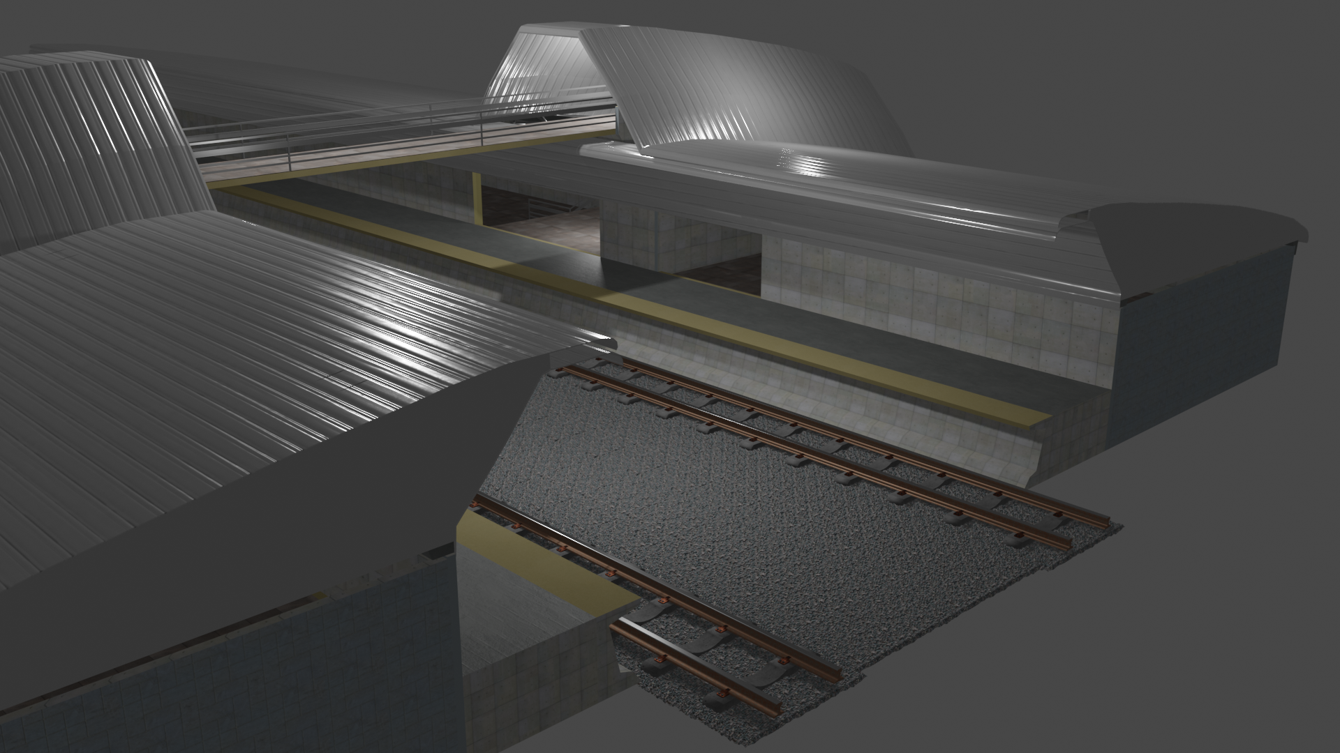 Train Station or Subway / Estação de Trem ou Metrô | Fab