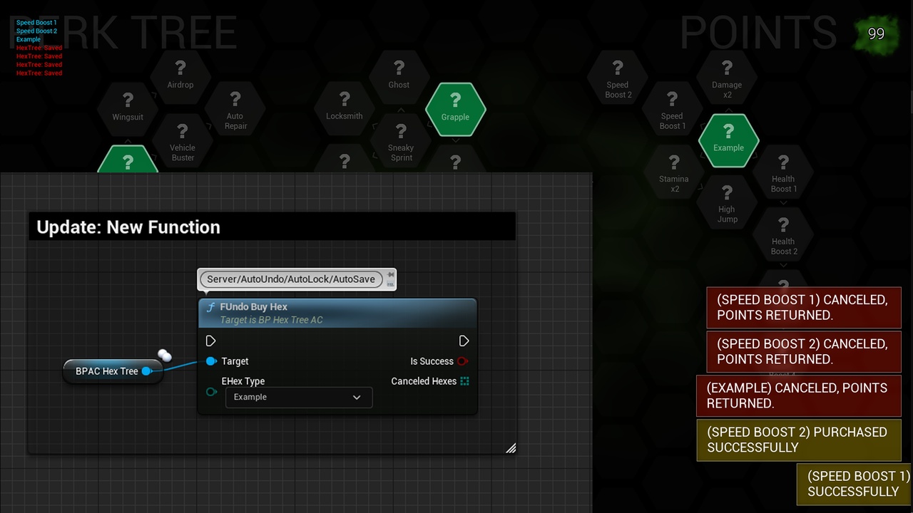 Media 1 for listing HEX TREE (Skill, Perk, Tech)