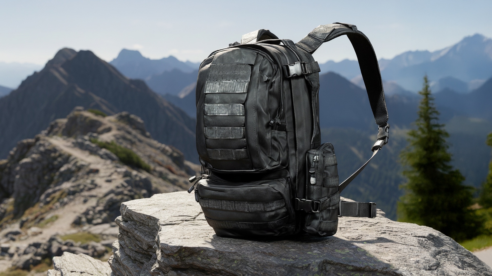 Media 1 for listing Realistic Urban Combat Backpack Metahuman compatible M Series