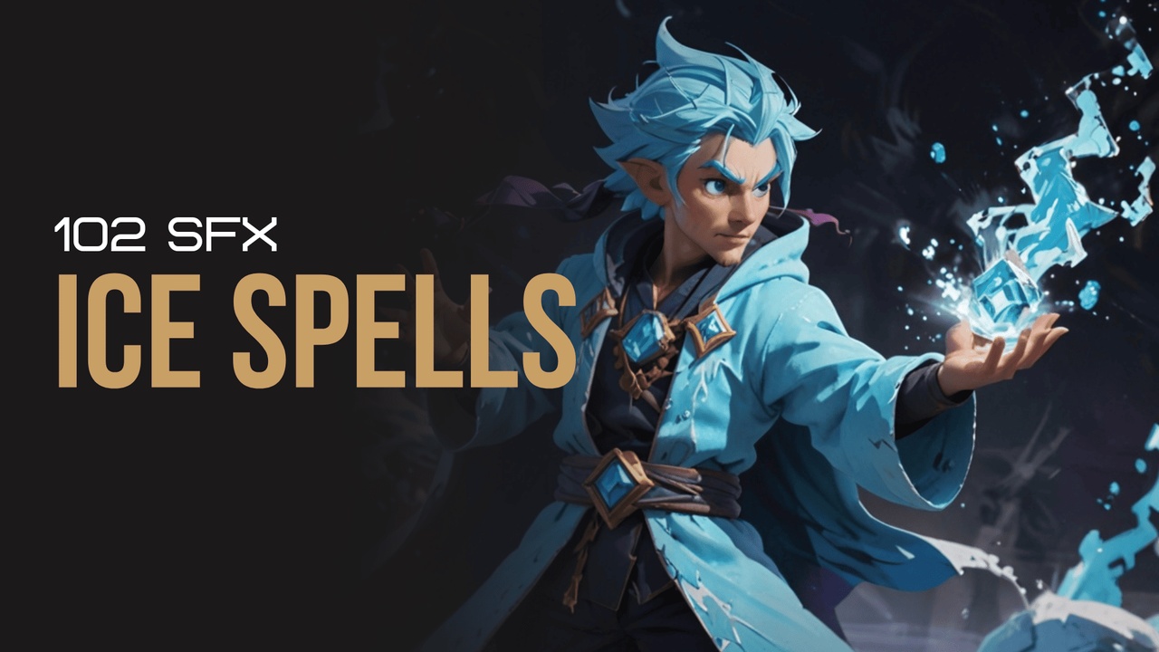 Media 1 for listing Ice Magic Spells Sounds Pack - SFX