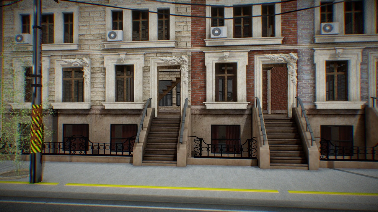 Media 1 for listing New York Enter able Apartment Block - Game Ready