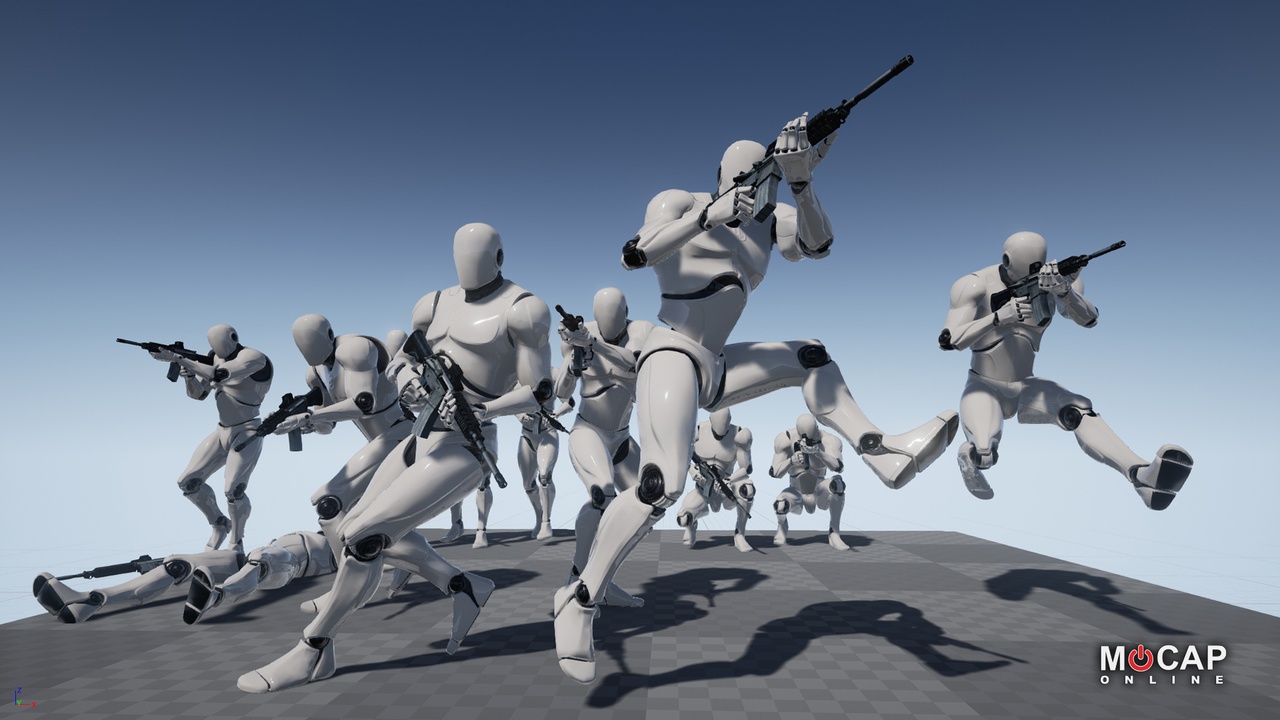 商品 Rifle Shooter Pro - MoCap Animation Pack 的媒体 1