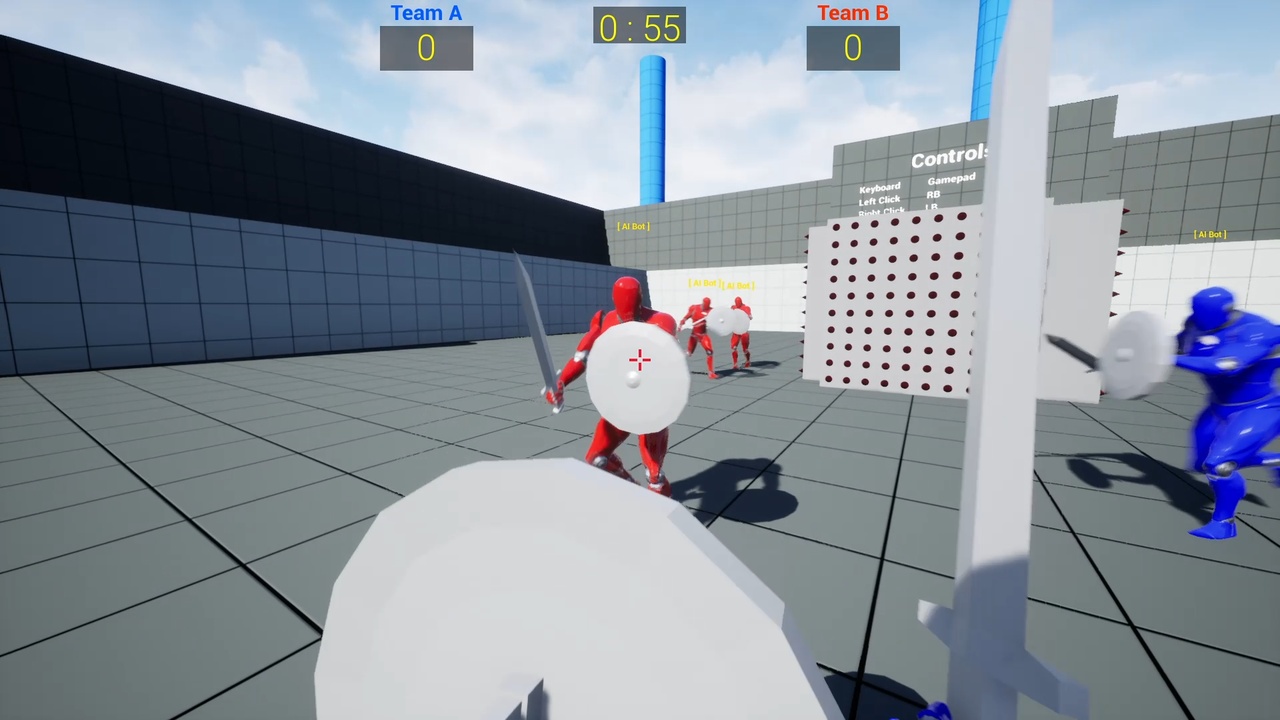 Media 1 for listing Basic Multiplayer Melee Combat System