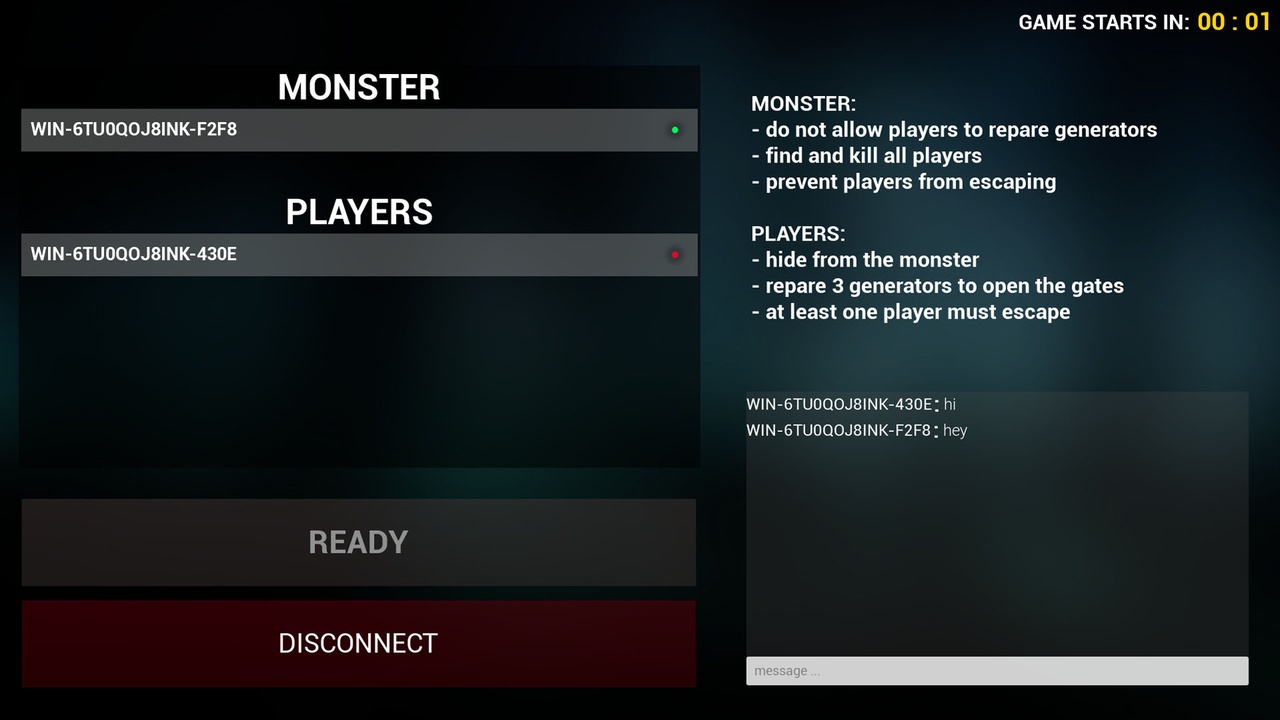 Media 1 for listing AMT (Asymmetrical Multiplayer Template, 4 vs 1)