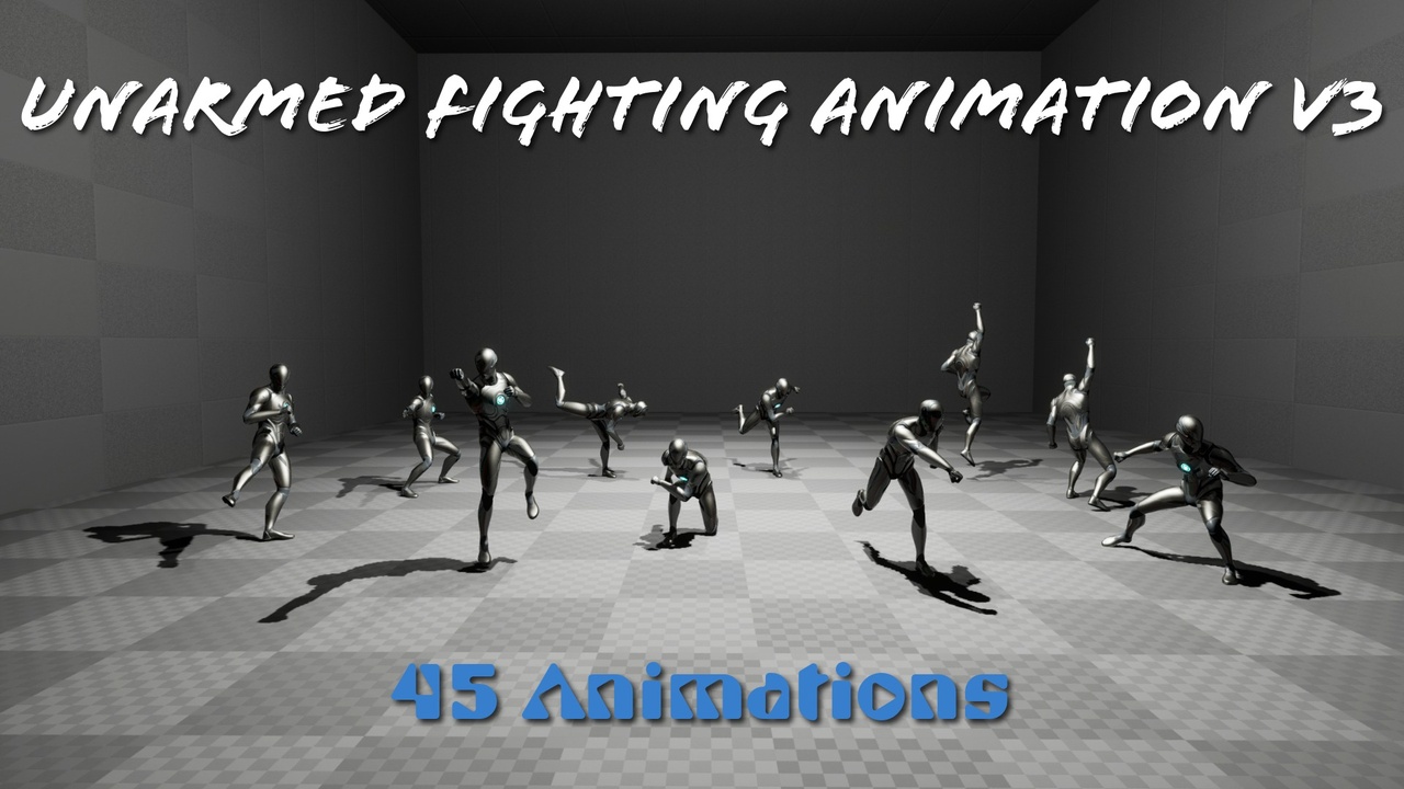 Media 1 for listing Unarmed Fighting Animation V3
