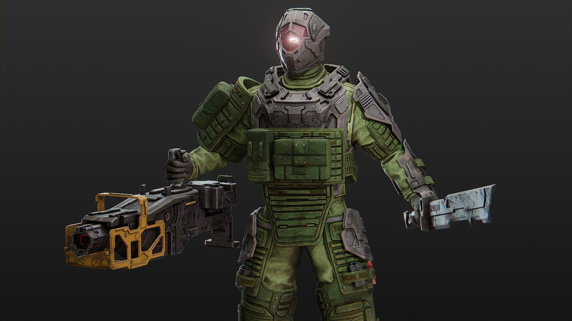 Cyborg infantry 3 | Fab