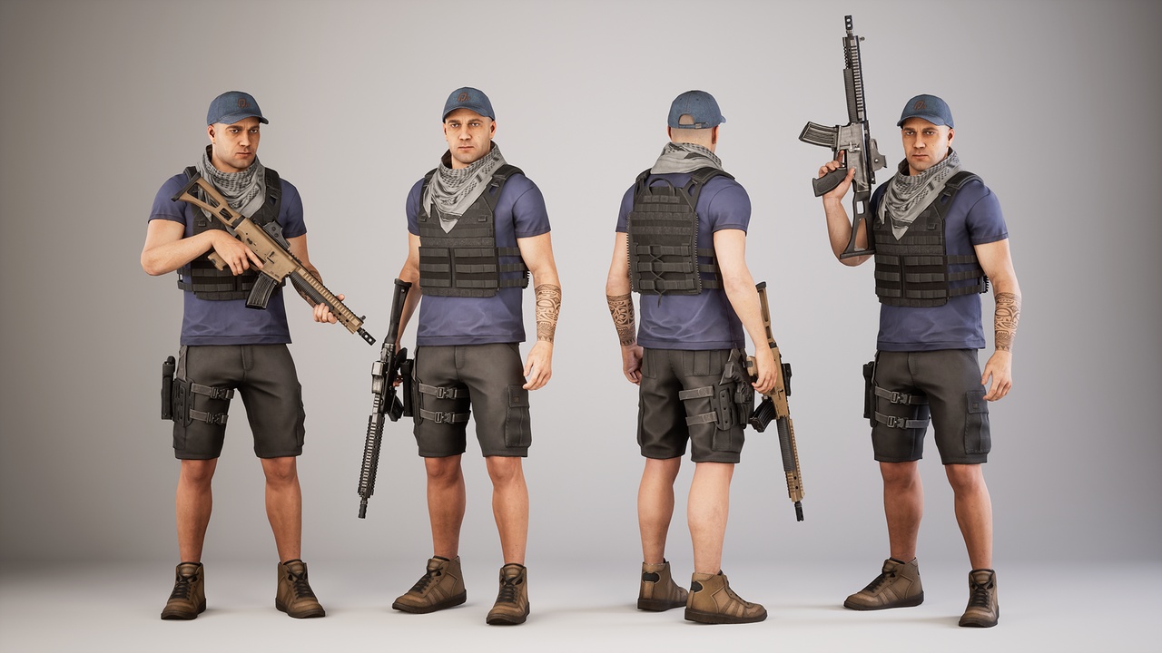 Media 1 for listing Casual Military Soldier 25
