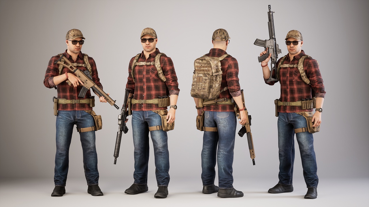 Media 1 for listing Casual Military Soldier 22
