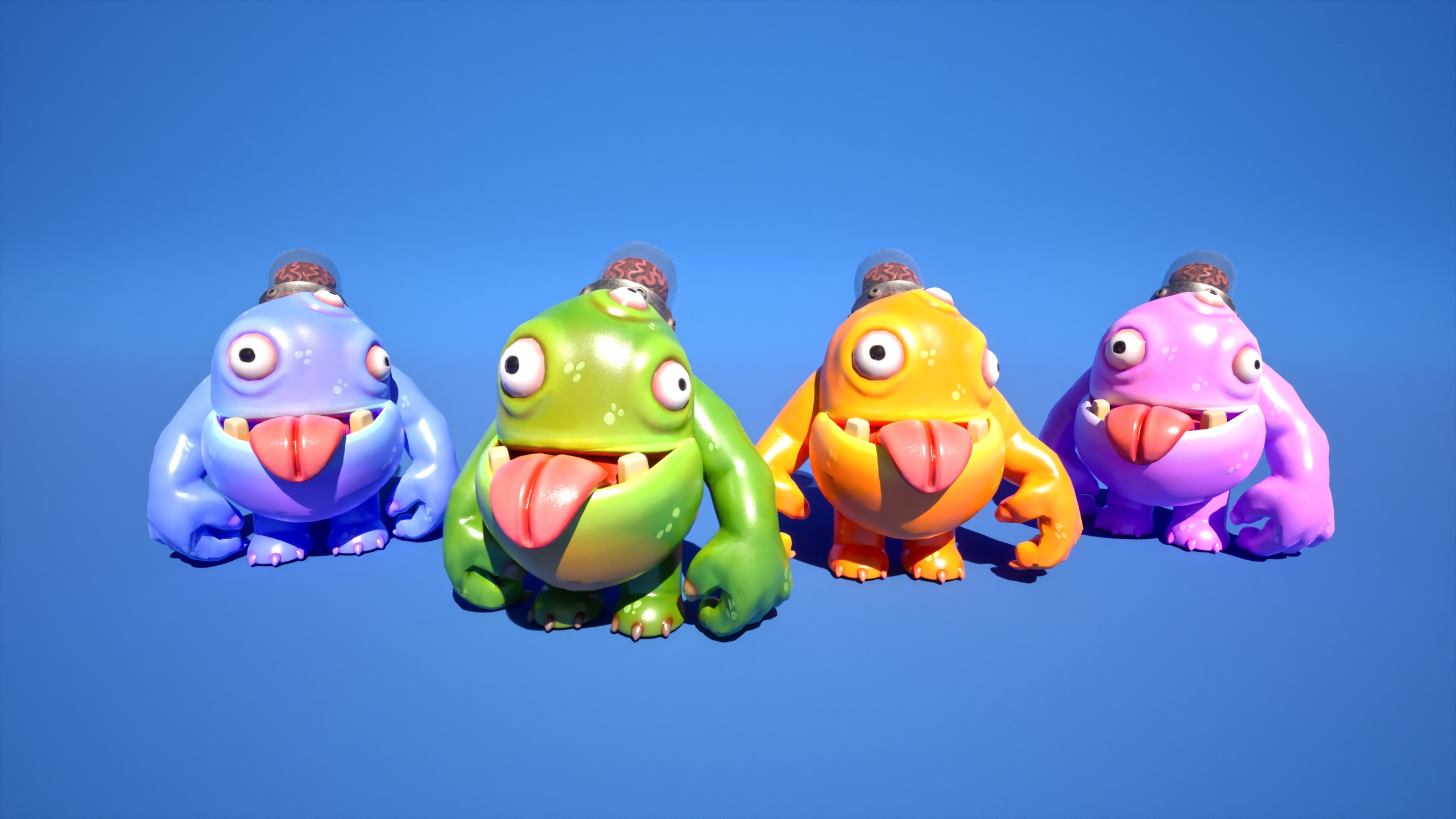 Blorb Stylized Sci-Fi Alien Creature (UE5.5+) – Orbital Squad Blorb | Fab