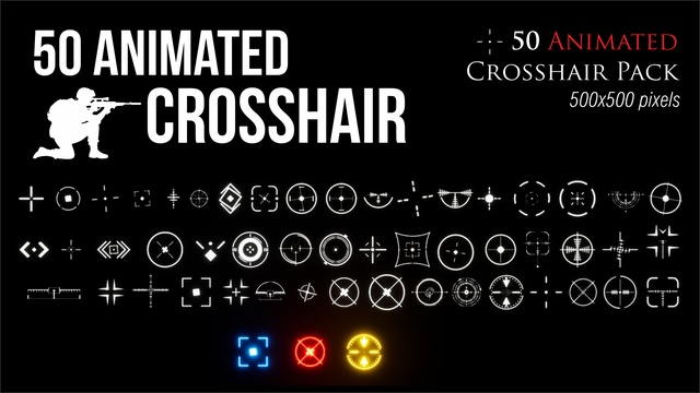 Animated Crosshair Pack | Fab