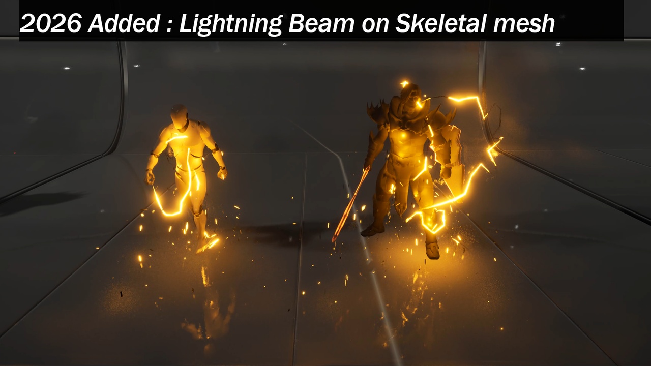 商品 Lightning VFX Skill with Blueprint 的媒体 1