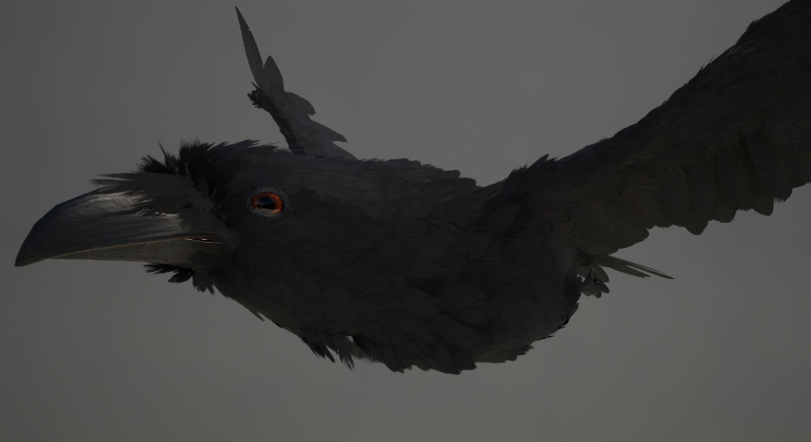 Raven NPC With Animations | Fab