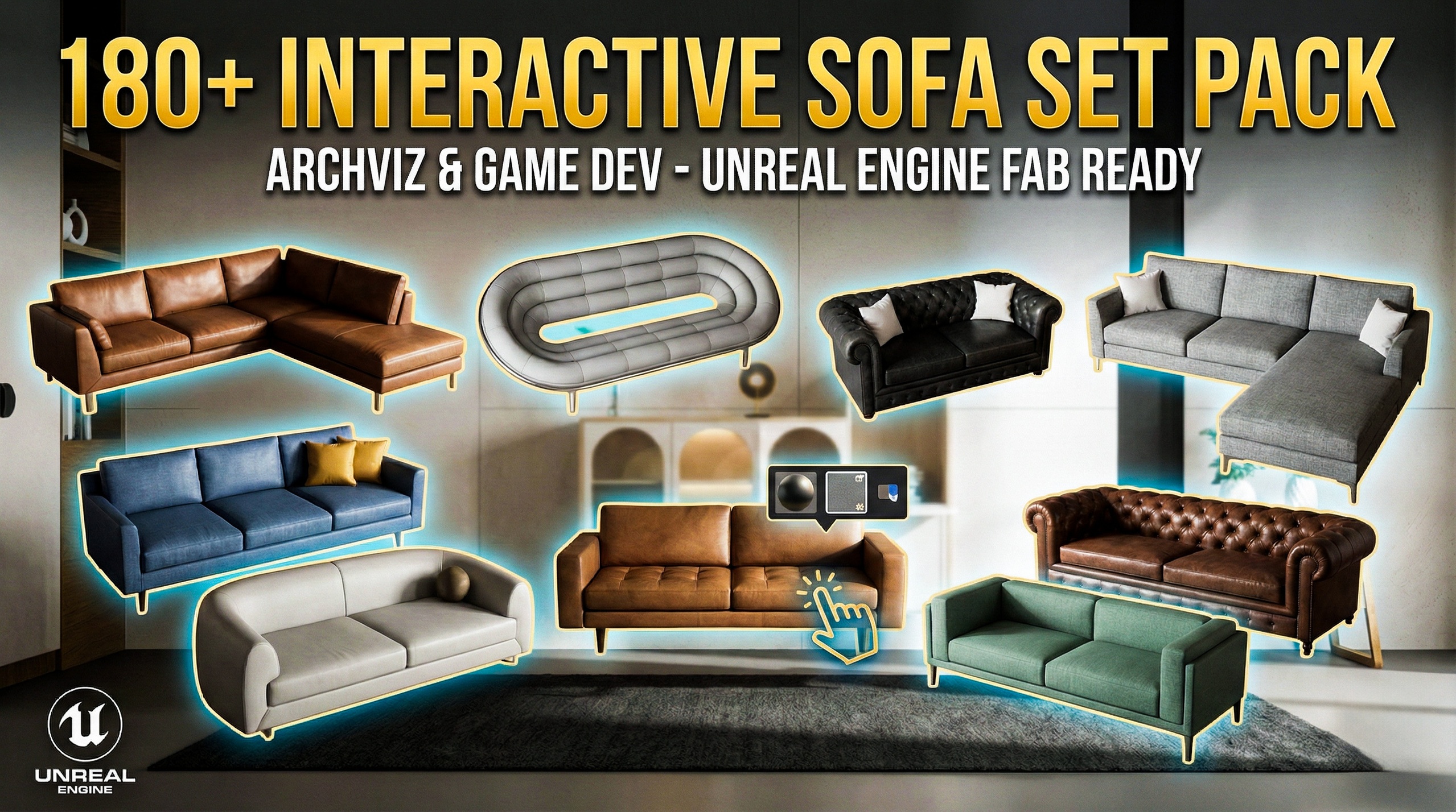 Media 1 for listing Infinity Sofa Set