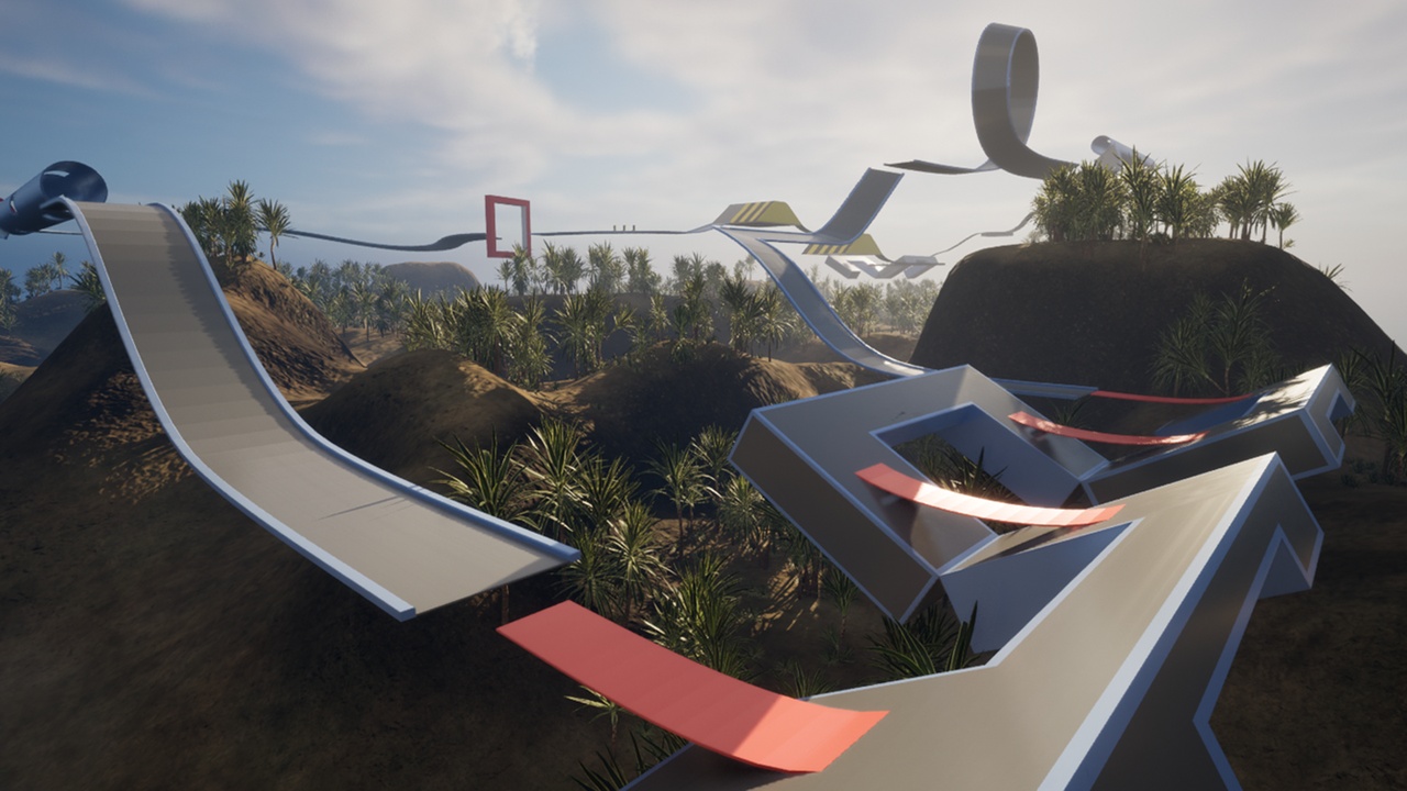 Media 1 for listing Stunt Tracks Asset Pack – Modular Arcade Racing Tracks