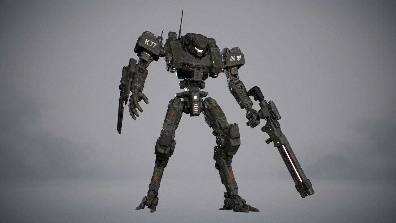 Media 1 for listing Light Tactical Mech