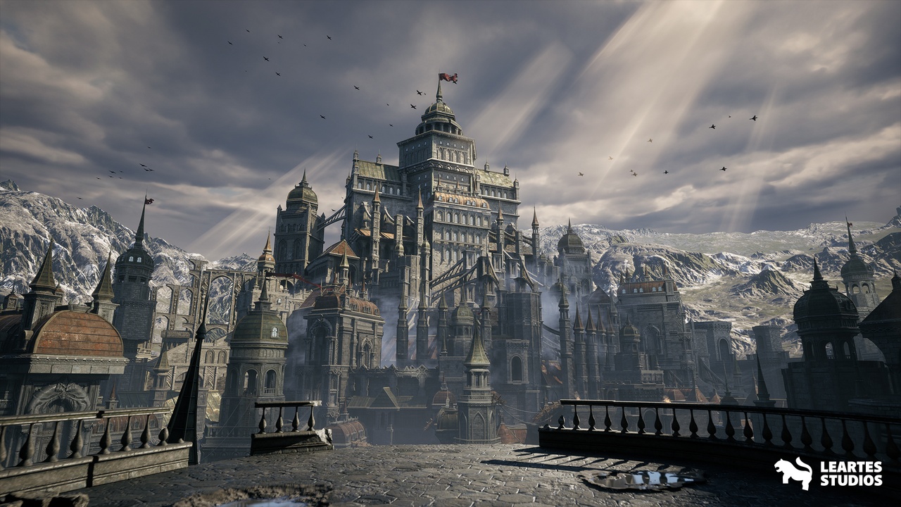 Media 1 for listing Black Fantasy Castle Environment