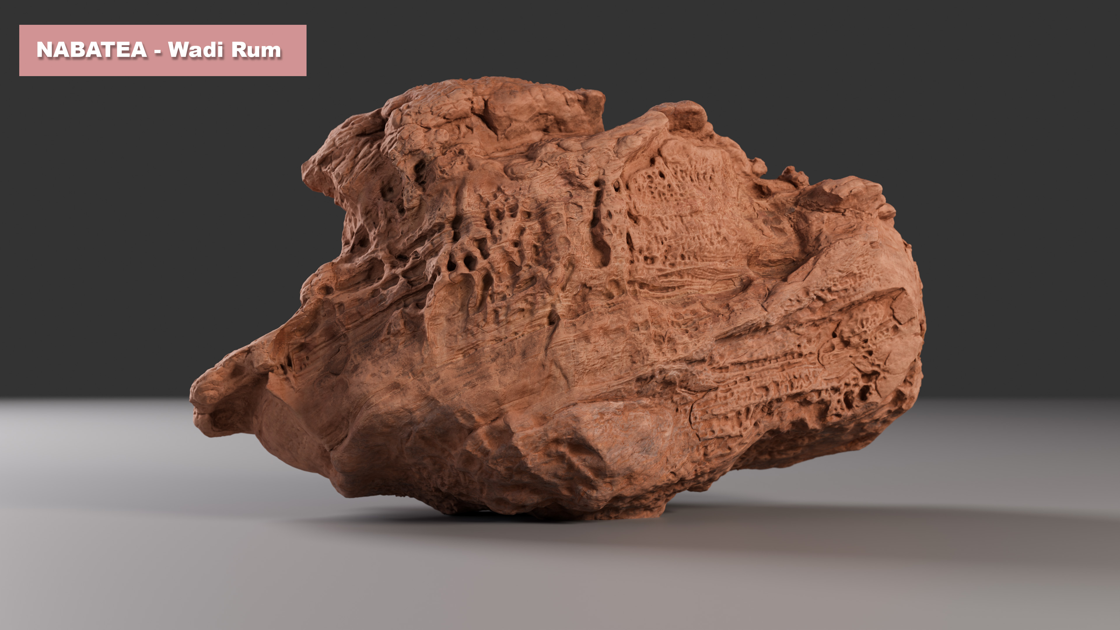 Rimed Rocks Wadi Rum Rock Variation A | Fab
