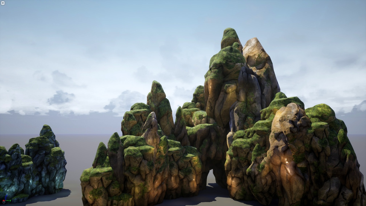 商品 Mountains and Rocks pack 的媒体 1