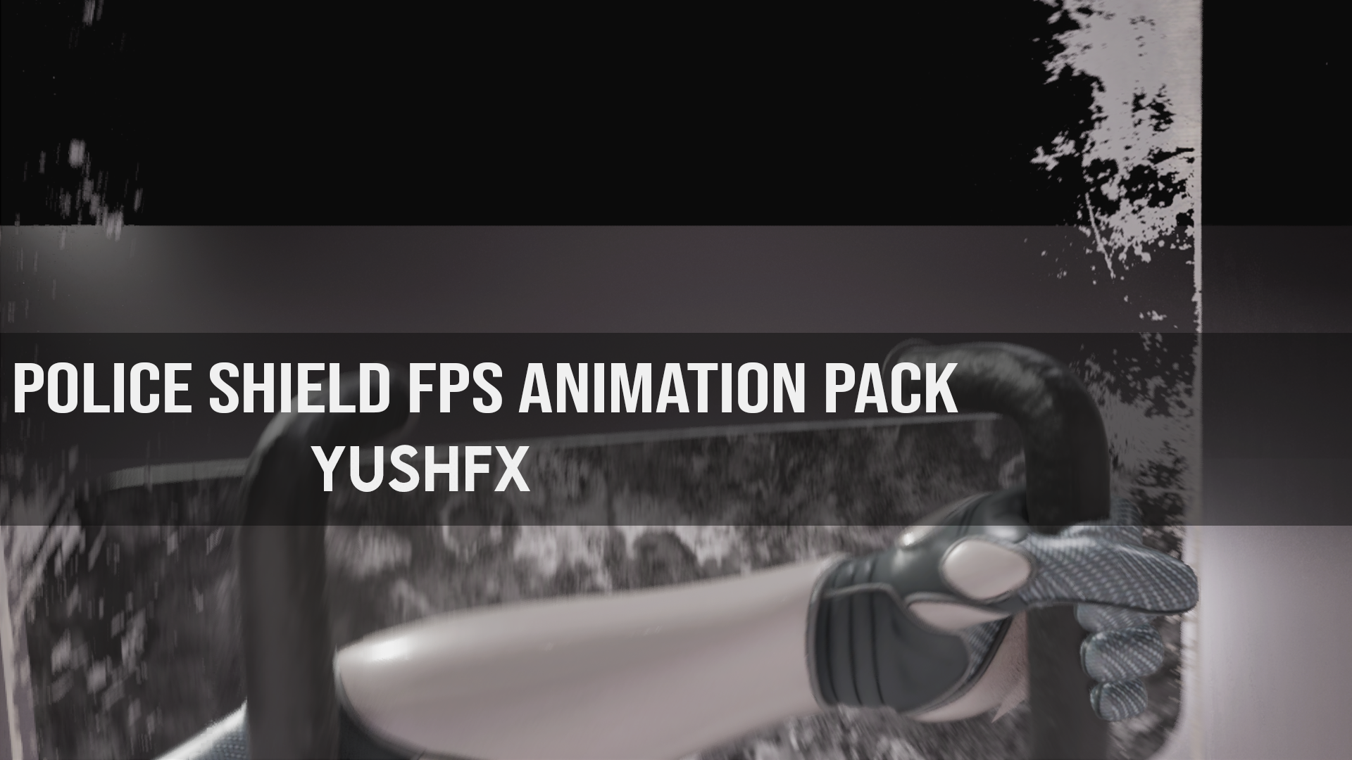 Police Shield FPS Animation Pack | Fab