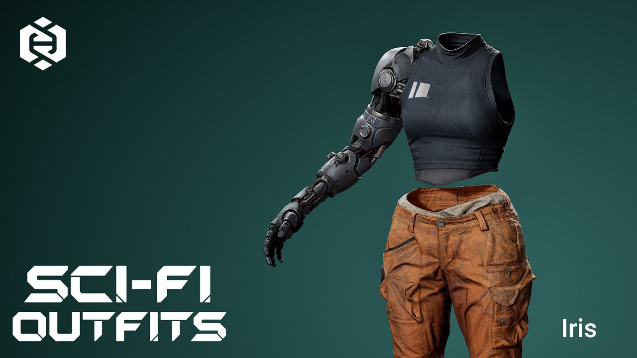 Media 1 for listing Sci-fi Cloth | Iris
