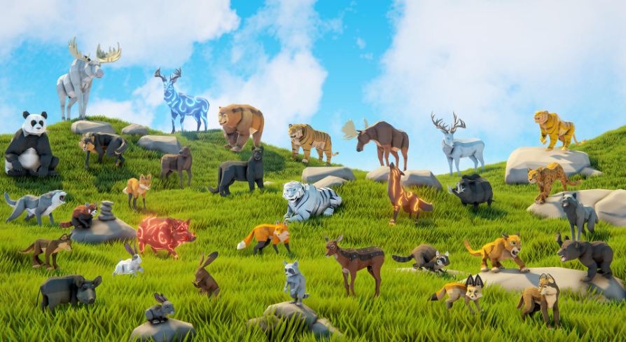 Poly Art: Animal Forest Set