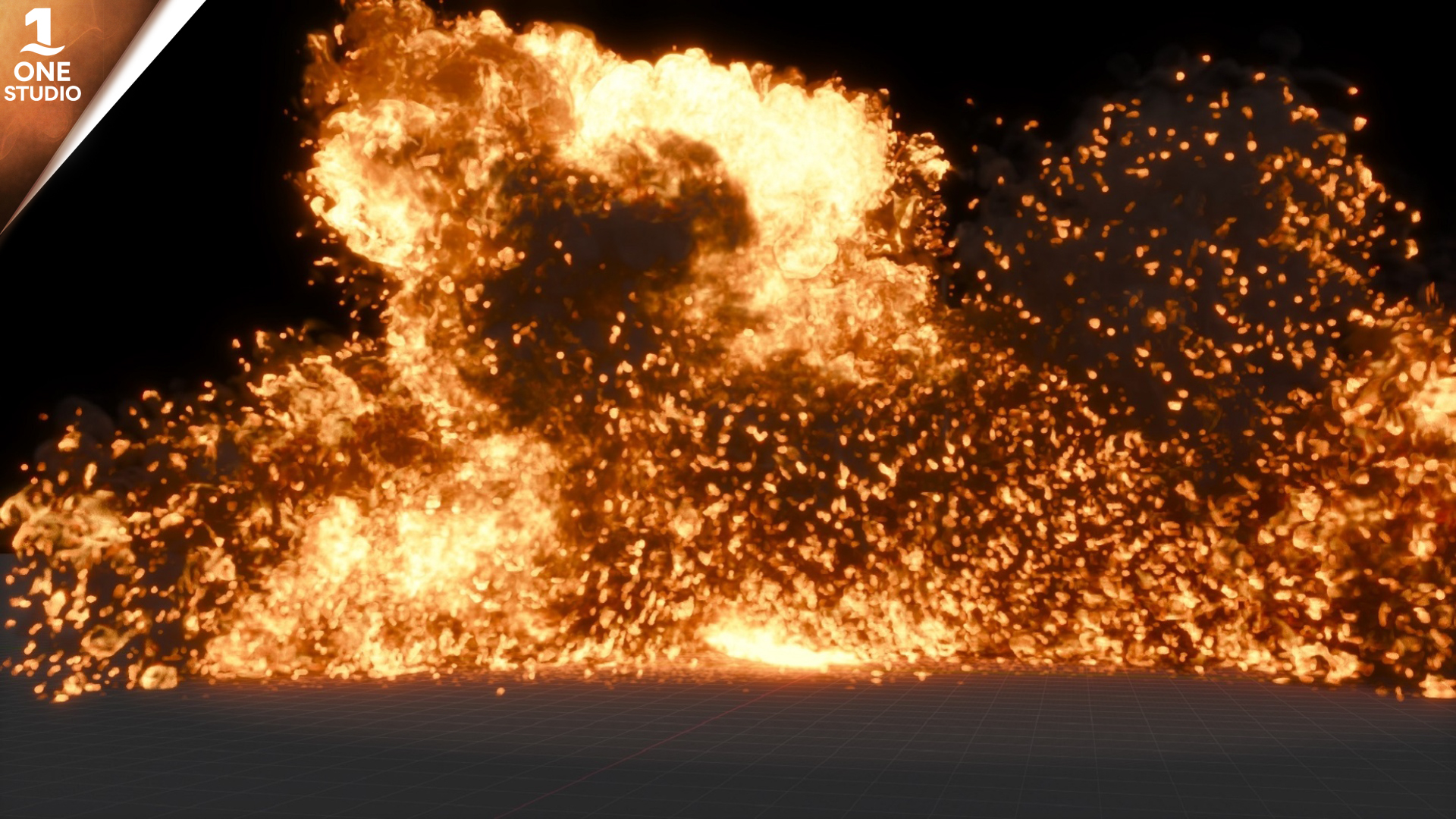 Gasoline Fire Ashes Vdb Effects Pack | Fab