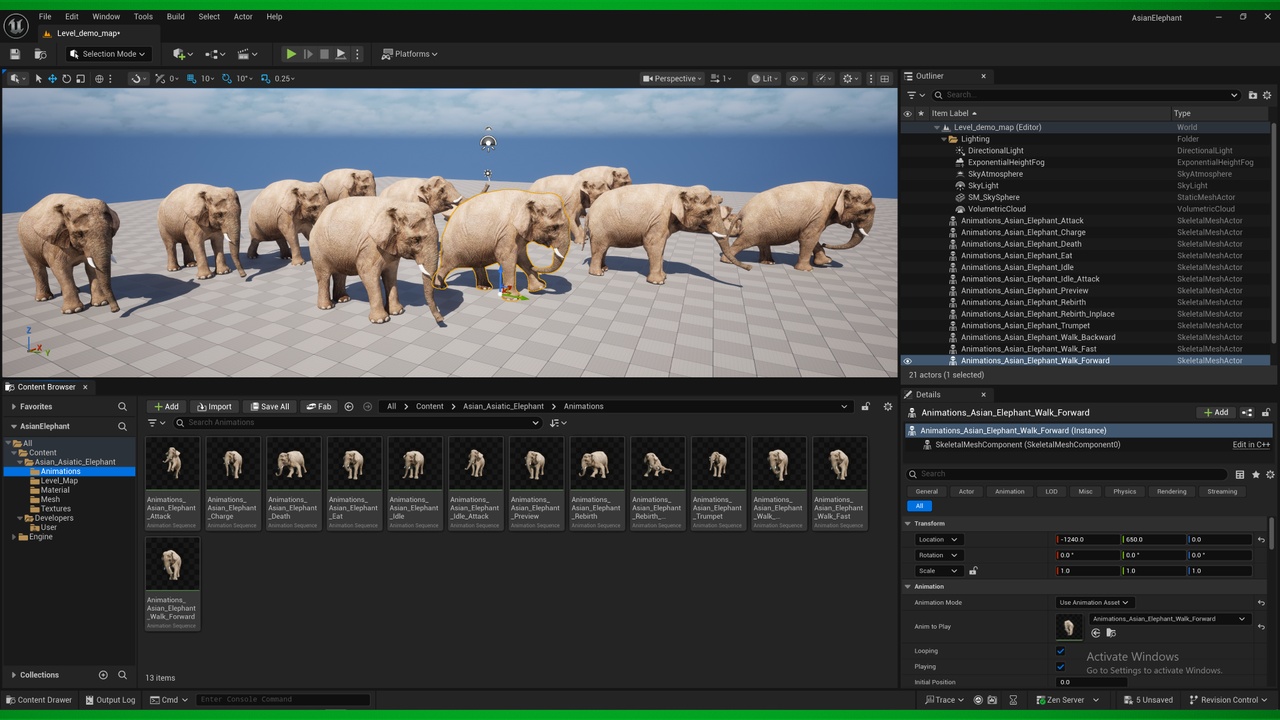 Media 1 for listing Asian Asiatic Elephant (Endangered)
