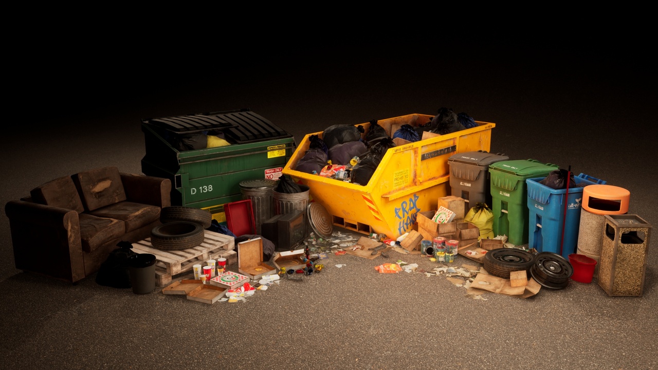 Media 1 for listing Trash Props