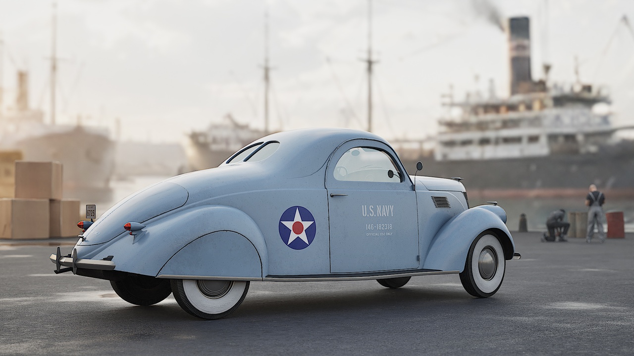 Media 1 for listing WWII US Navy Staff Car – Standalone Vehicle