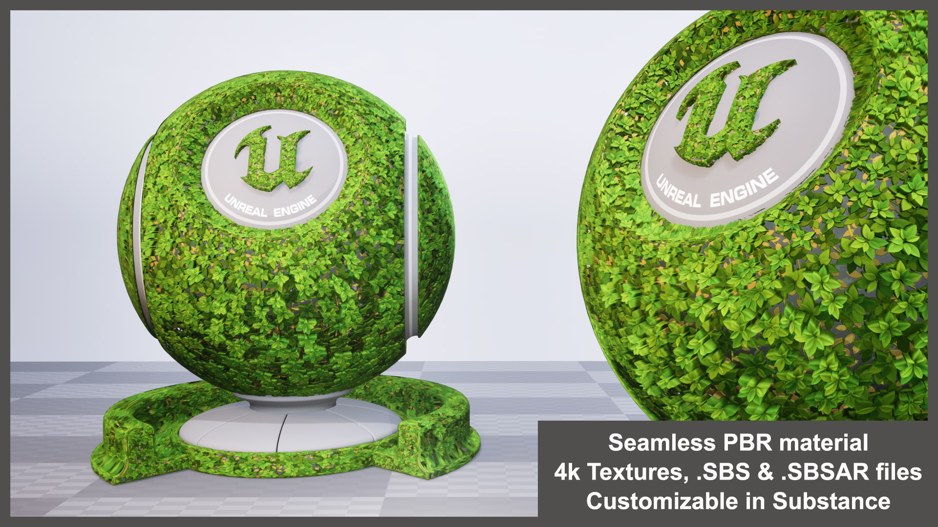 Boxwood Bush Material and Textures SBS & SBSAR | Fab