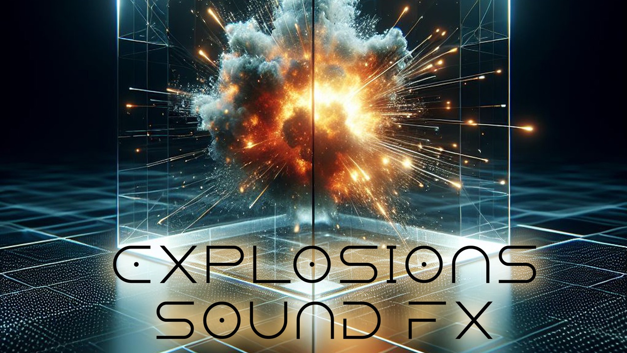 Explosions Sound FX 제  품 등록을 위한 미디어 1개