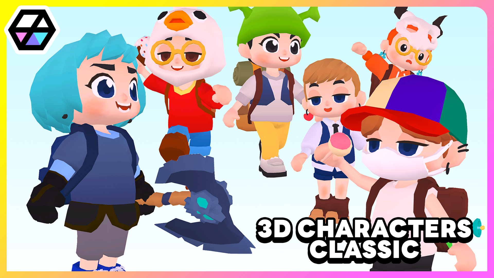 3D Characters - Classic | Fab