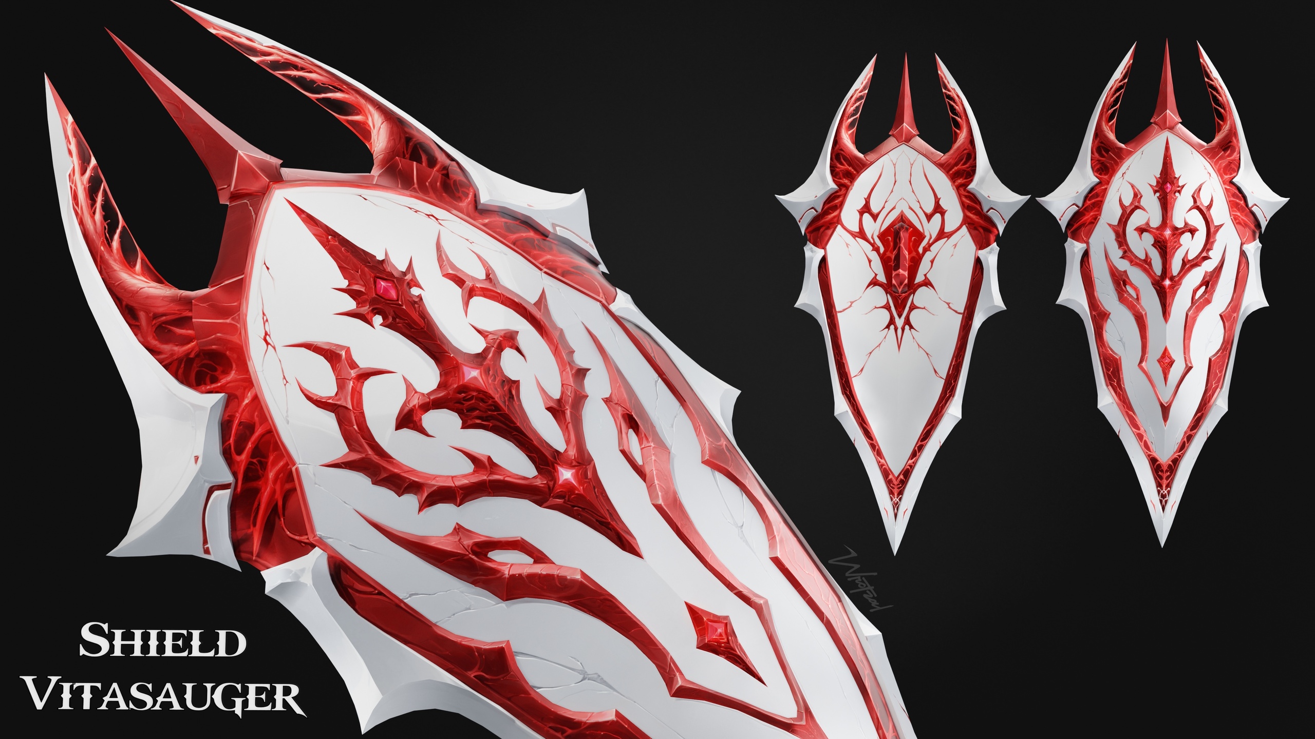 Media 1 for listing Shield Vitasauger [Stylized Fantasy]