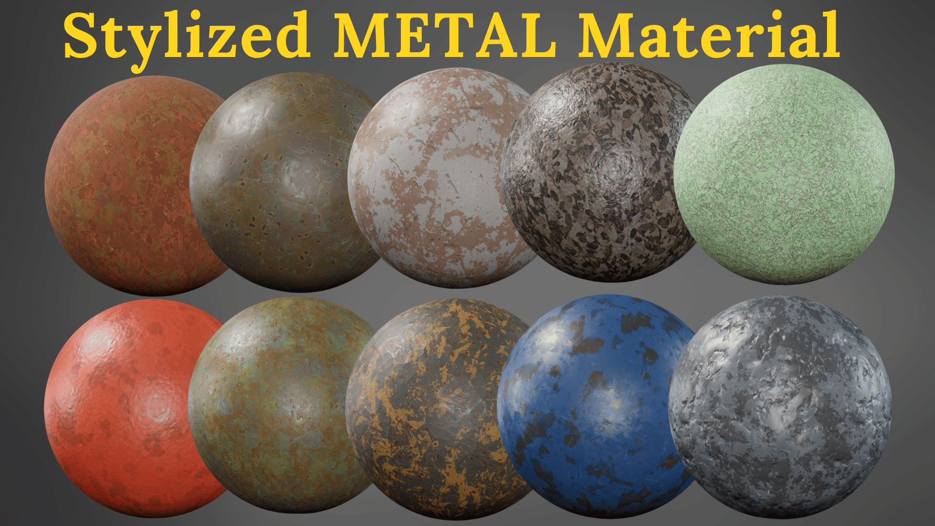 Stylized Metal Material | Fab