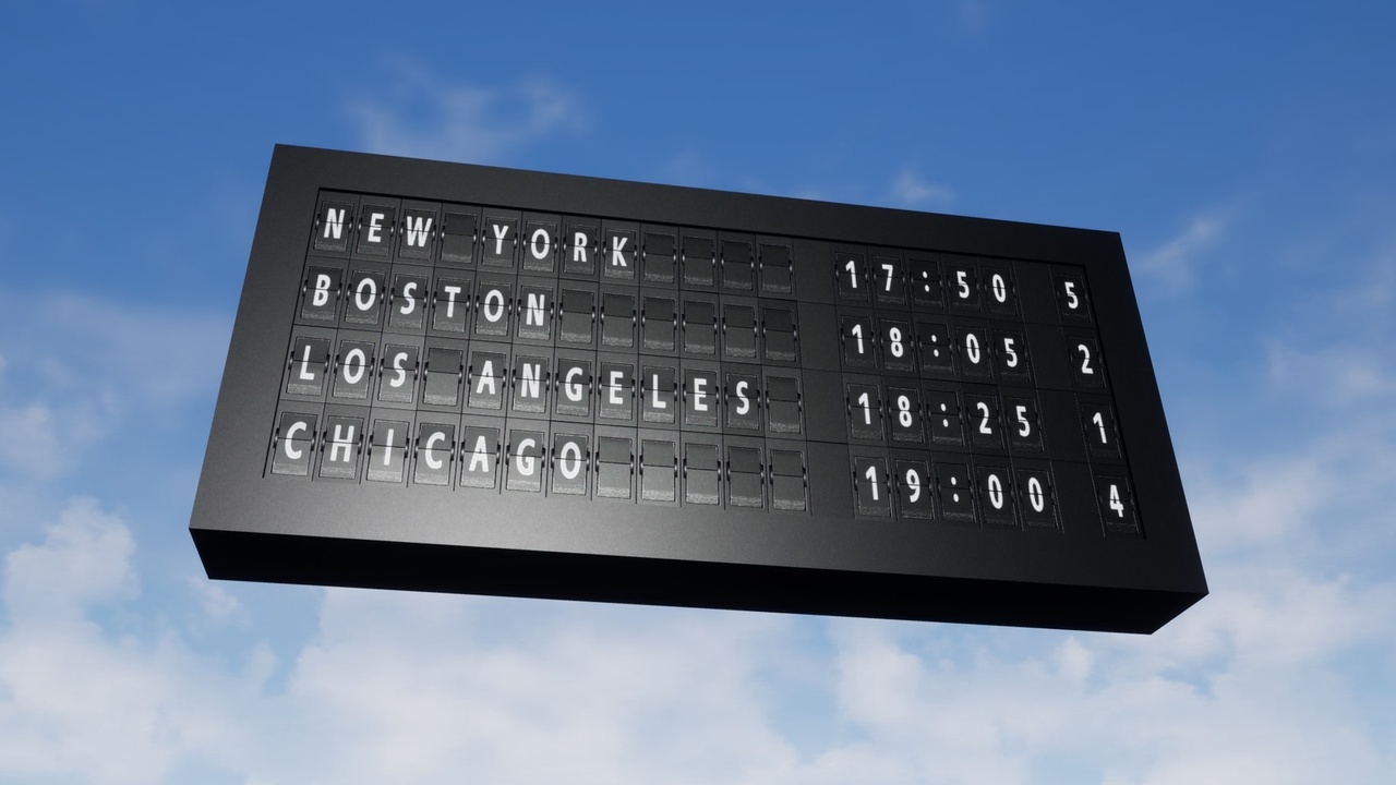 Media 1 for listing Split Flap Display