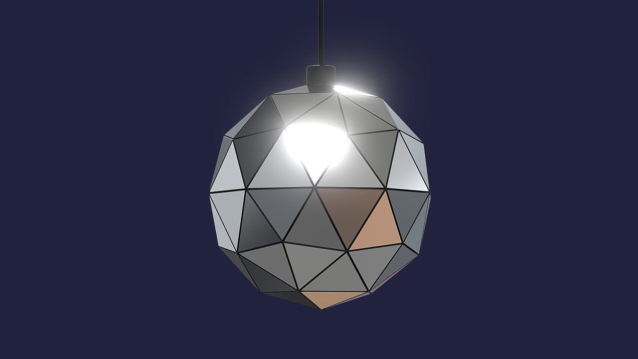 Media 1 for listing Disco Ball Triangle