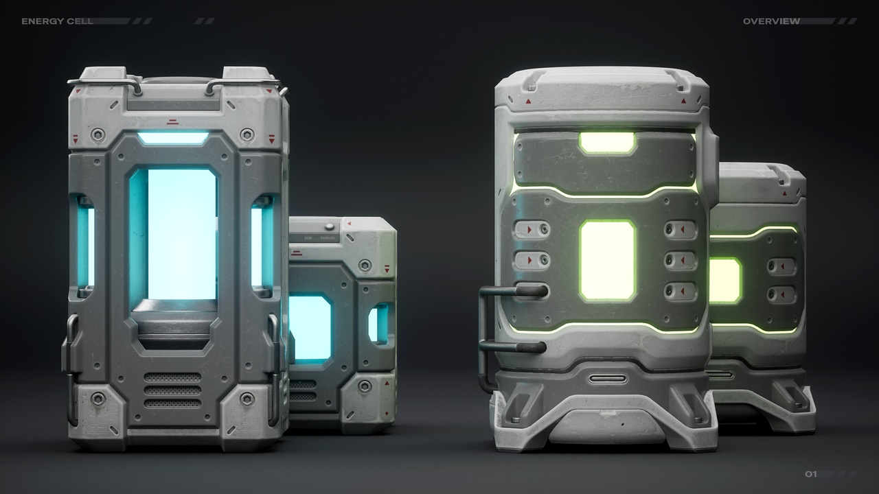 Media 1 for listing Sci-Fi Energy Cell Prop