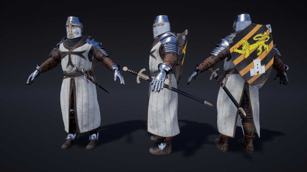 Media 1 for listing Knight 01 (Templar)