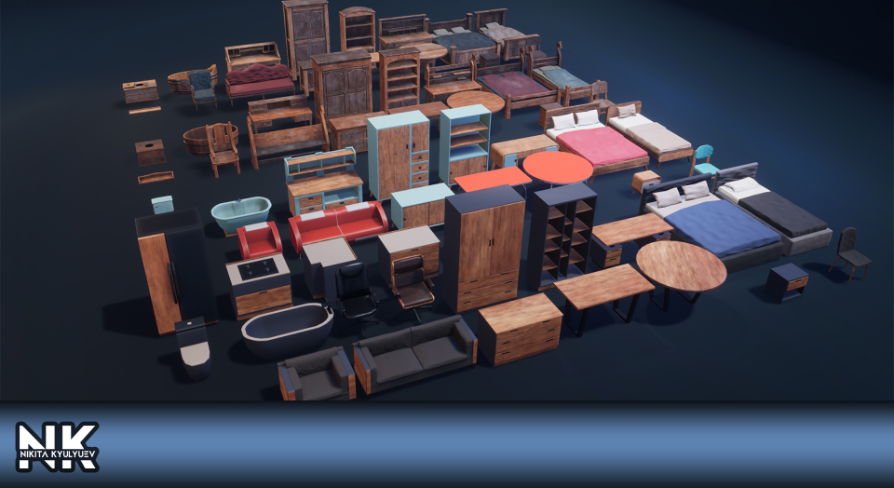 Mega Furniture Pack | Fab